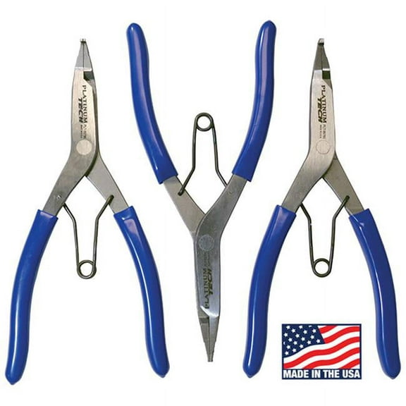 Platinum Tech 99793 3 Pc. Lock Ring Pliers Set PLT-99793