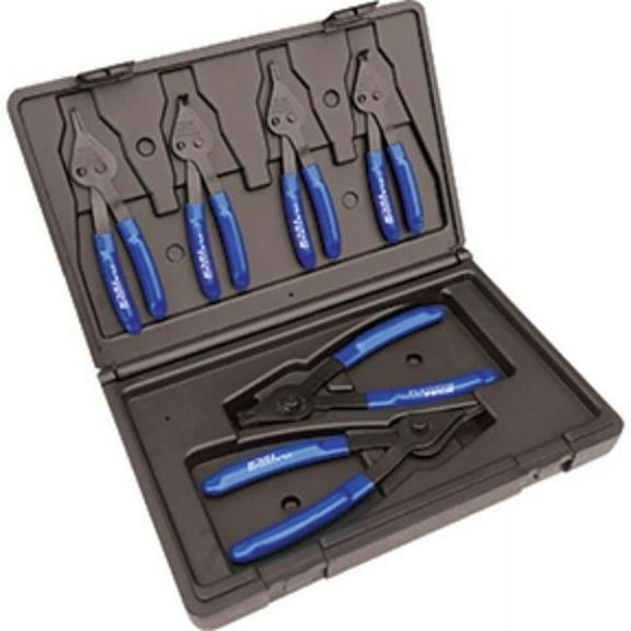 Platinum PLT-99913 Combination Internal & External Snap Ring Pliers Set - 6 Piece