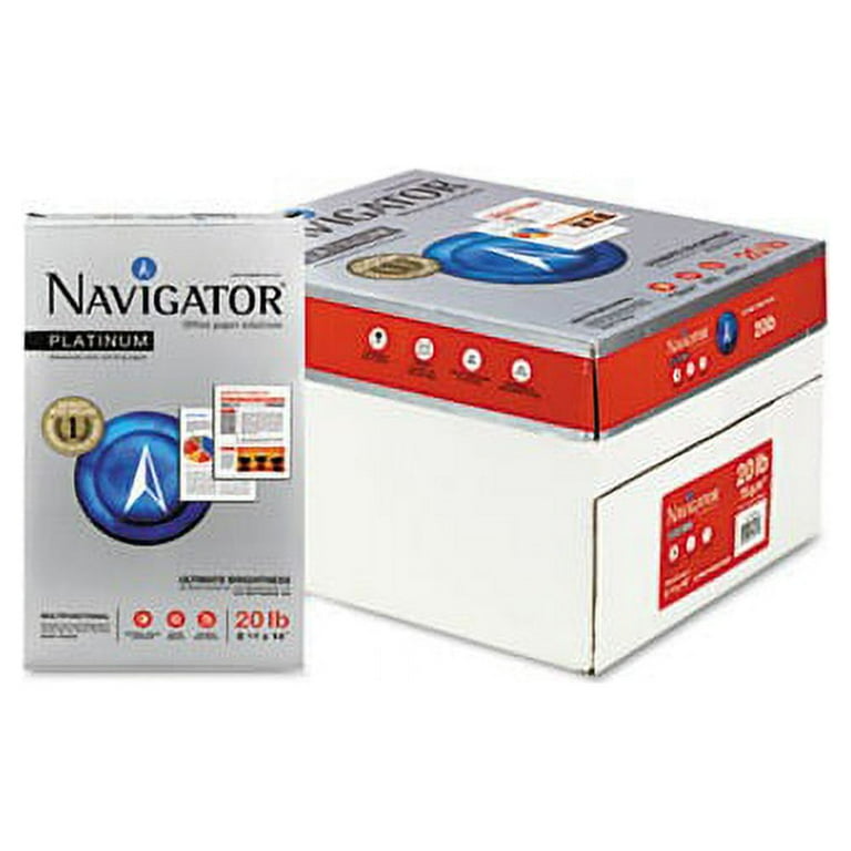 Platinum Paper, 99 Bright, 20 lb, 8.5 x 11, White, 500 Sheets/Ream, 5 Reams/Carton Platinum Paper, 99 Bright, 20 lb, 8.5 x 11, White, 500 Sheets/Ream, 5 Reams/Carton