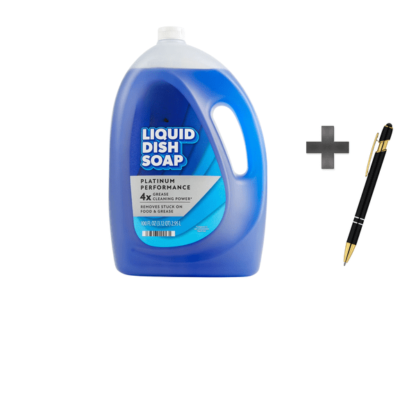 Platinum Performance Liquid Dish Soap, Fresh Clean, 100 fl. oz