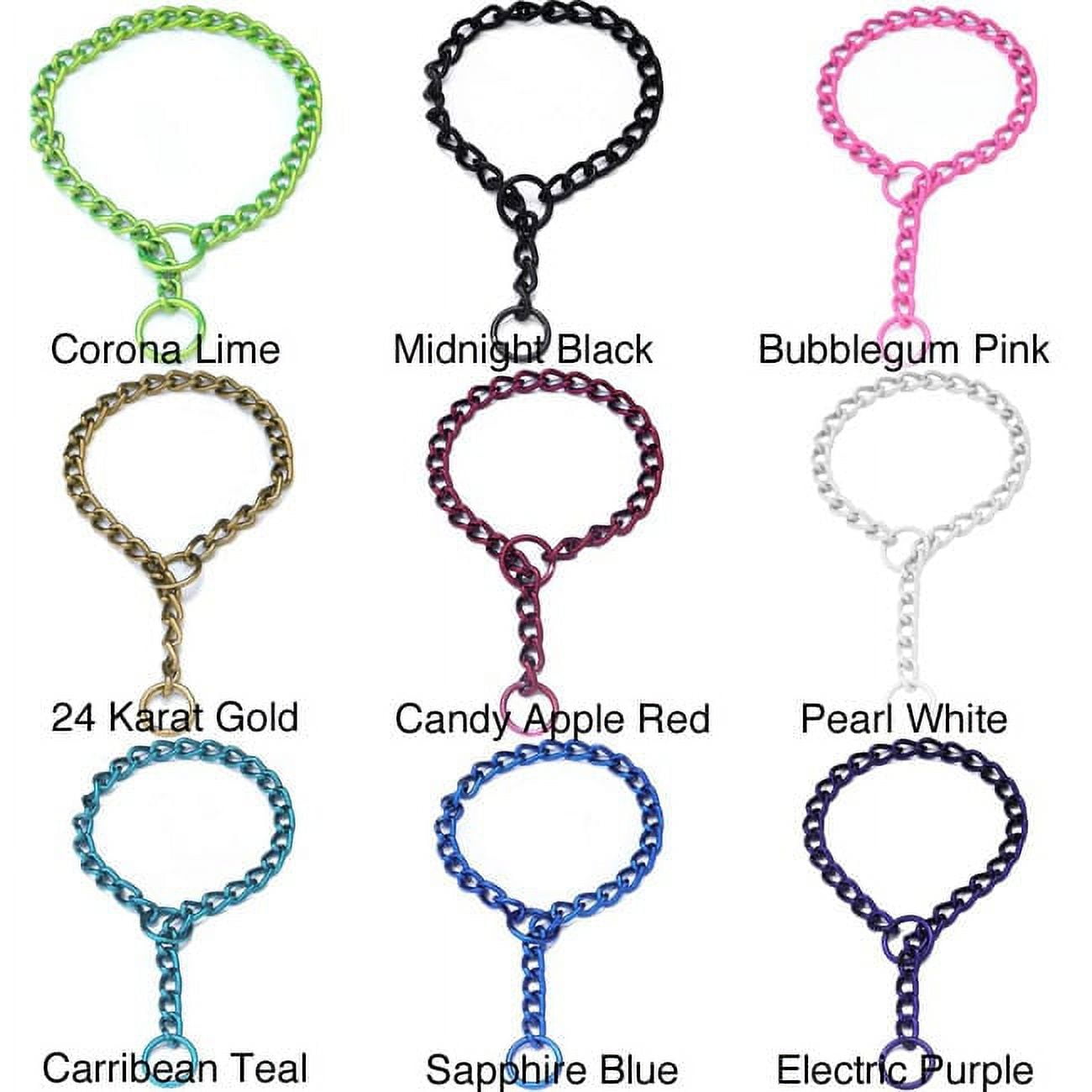 Platinum pets chain training dog collar sale