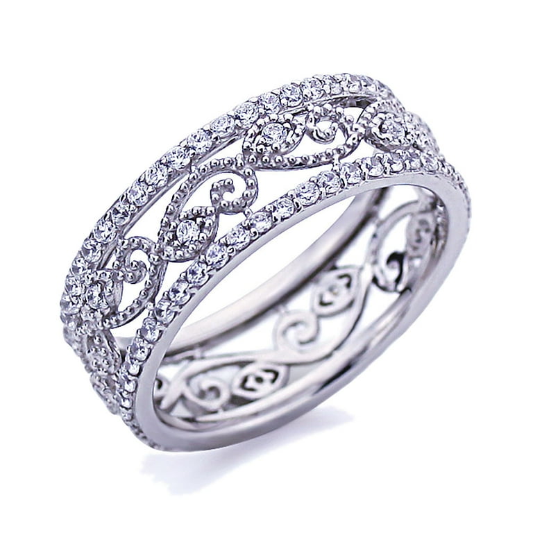 Vintage style eternity ring on sale