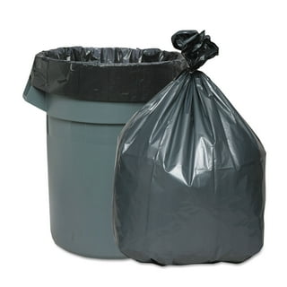 Earthsense Commercial Recycled Large Trash and Yard Bags 33gal .9mil 32.5 x 40 Black 80/Carton