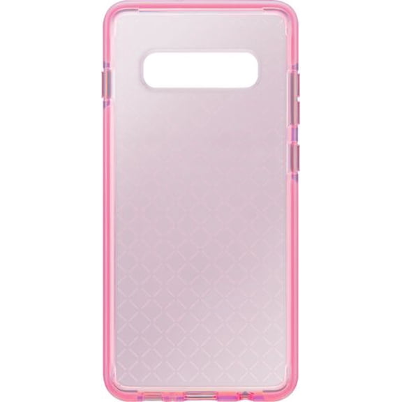 Platinum - Protective Case for Samsung Galaxy S10+ - Transparent Pink