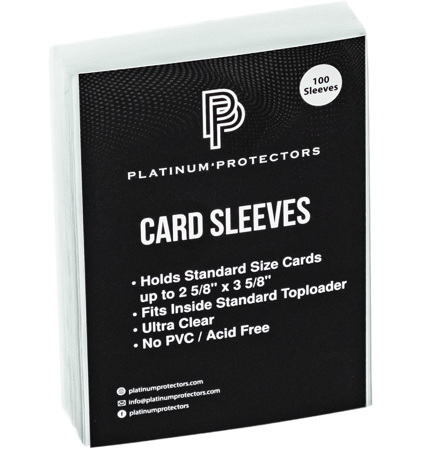 Platinum Protectors Ultra Clear Soft Penny Sleeves for Standard Trading  Cards - Walmart.com