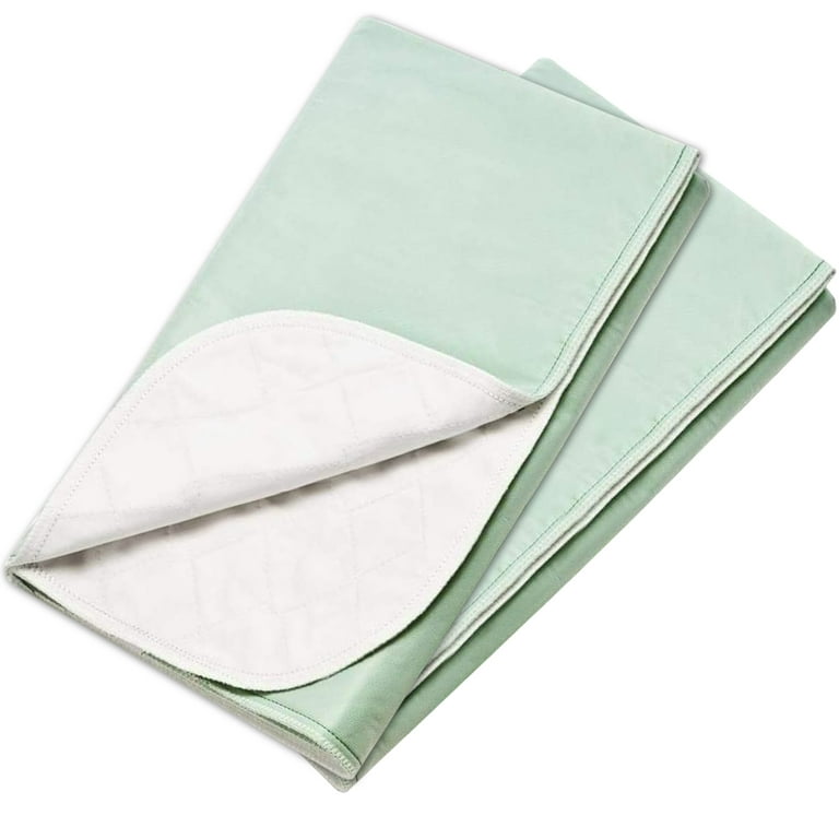 Incontinence Bed Pads Washable - Heavy Duty Waterproof Bed Pads - Soft  Rayon and Poly Blend Chucks - Heavy Duty Absorbent Reusable Pee Pads for  Adults - 18 x 24 - 1 Pack 18 x 24 (1 Pack)