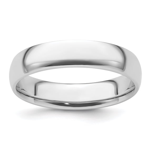 Platinum Round Comfort Fit Wedding Band Sz 11