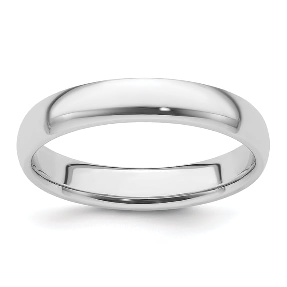 Platinum Round Comfort Fit Wedding Band Sz 5.5