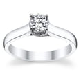thumbnail image 1 of Platinum Round Cut Diamond Solitaire Ring 1.00 cttw. (G Color, SI Clarity) Size 8.5, 1 of 2