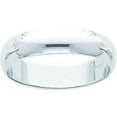 thumbnail image 1 of Platinum Round Wedding Band Sz 5.5, 1 of 1