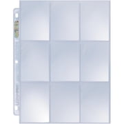 Ultra Pro 9-Pocket Trading Card Pages - Platinum Series 100 Pages