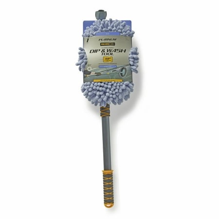 Platinum Series XL Microfiber Mop - Extends to 48 Inches for Car Washing