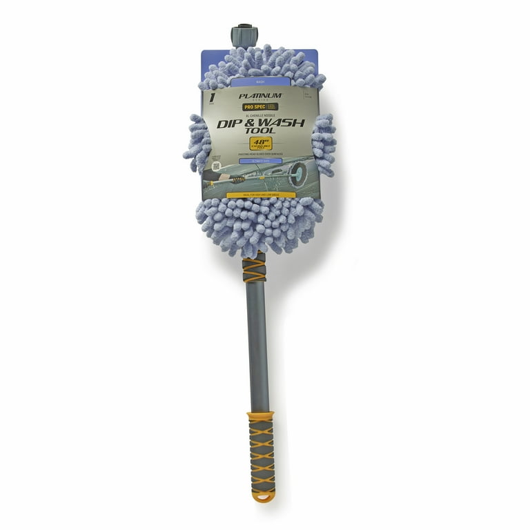 Platinum Series Xl Car Washing Microfiber Mop, Extends to 48