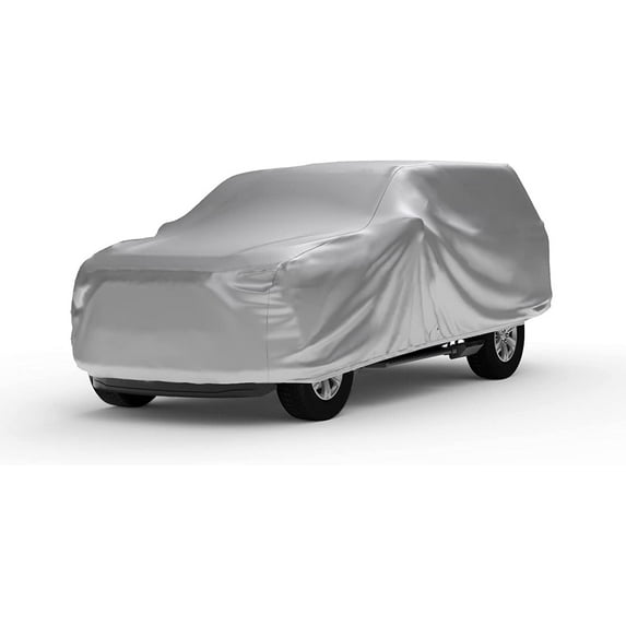 Platinum Shield Compatible with GMC 1990-1999 C-K 1500 Extended Cab with Camper Shell Weatherproof Fleece Lined Truck Cover Protects from Water Snow Sun - Includes Lock, Bag & Straps