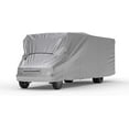thumbnail image 1 of Platinum Shield Weatherproof Class C RV Cover - FITS: 30' - 32' Long - Class C RV - Outdoor & Indoor - Protect from Rain Water, Snow, Sun - Durable Material - Includes Storage Bag & Wind Straps, 1 of 6