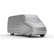 Platinum Shield Weatherproof Conversion Van RV Cover - FITS 24 - 27 Long - Conversion Van RV - Protect from Rain Water, Snow, Sun - Durable Material - Includes Storage Bag & Wind Straps