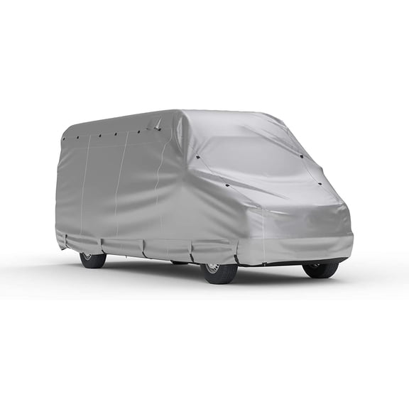 Platinum Shield Weatherproof Conversion Van RV Cover - FITS: 27' - 30' Long - Conversion Van RV - Protect from Rain Water, Snow, Sun - Durable Material - Includes Storage Bag & Wind Straps