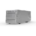 thumbnail image 1 of Platinum Shield Weatherproof RV Cover Compatible with Class A RV 20' - 24' Long - Outdoor - Protect from Water, Snow, Sun - Fleece Lining - Includes Cable Lock, Storage Bag & Wind Straps, 1 of 6