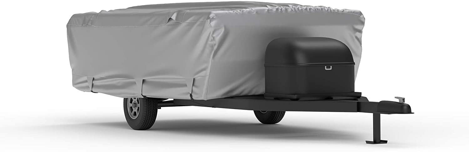 Platinum Shield Weatherproof RV Cover Compatible with Pop Up Trailer RV ...