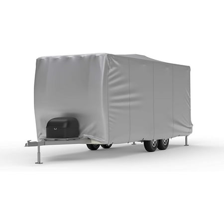 Platinum Shield Weatherproof Toy Hauler RV Cover - FITS: 35.5' - 38.5' Long - Toy Hauler RV - Protect from Rain Water, Snow, Sun - Durable Material - Includes Storage Bag & Wind Straps
