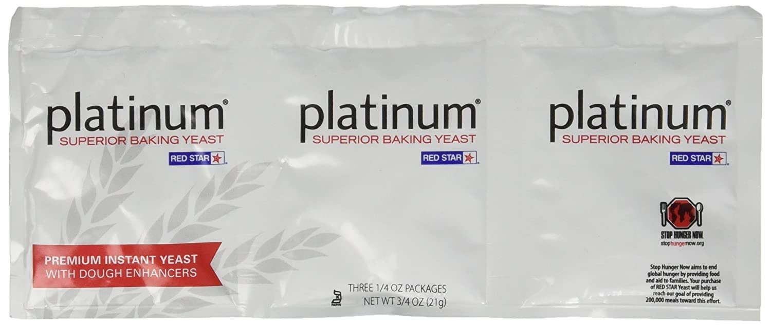 Platinum Superior Baking Yeast Strip of 3