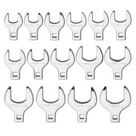Platinum Tech 0.5-0.5 in. Drive Jumbo Crowfoot Wrench Set