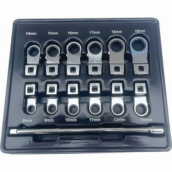 Platinum Tools PLT-99742 19mm Ratcheting Crowfoot Wrench