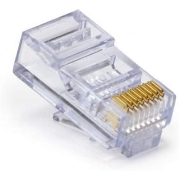 Platinum Tools 100003C EZ-RJ45 Cat5e Connector. 50/ for Ethernet Cable Termination