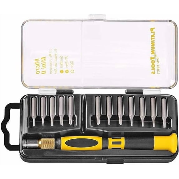 Platinum Tools Micro Mini II Precision Screwdriver Set, 13 pc.