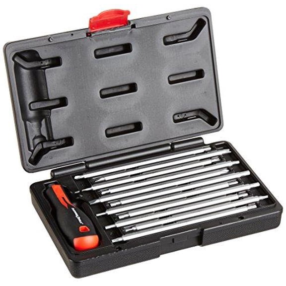 Platinum Tools 19105 22-in-1 Changeable Bits Nonslip Security Screwdriver Kit