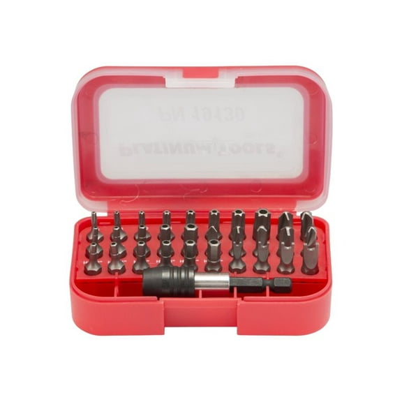Platinum Tools - 19130C - 30 Piece Security Bit Set. Cla