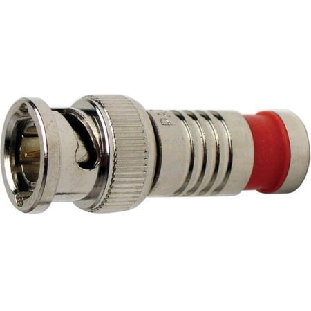 Platinum Tools 28041J Bnc Rg59 Compression Connector, Nickel 40/Jar, Pack Of 40