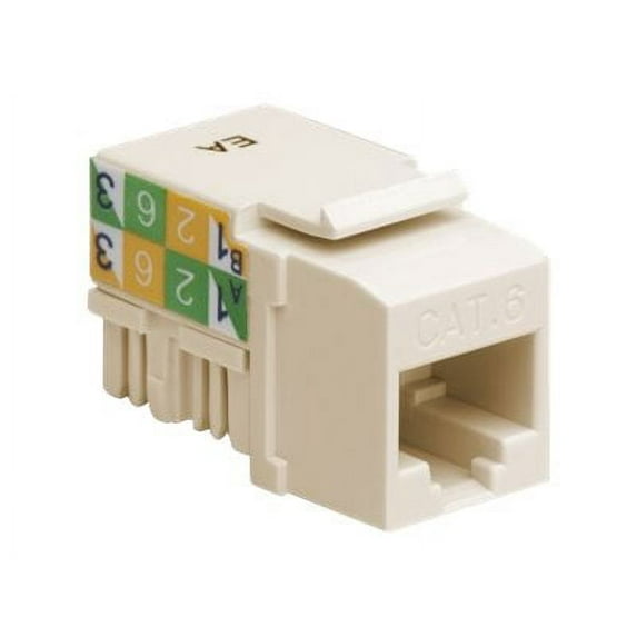 Platinum Tools - Modular insert - CAT 6 - RJ-45 - light almond (pack of 50)