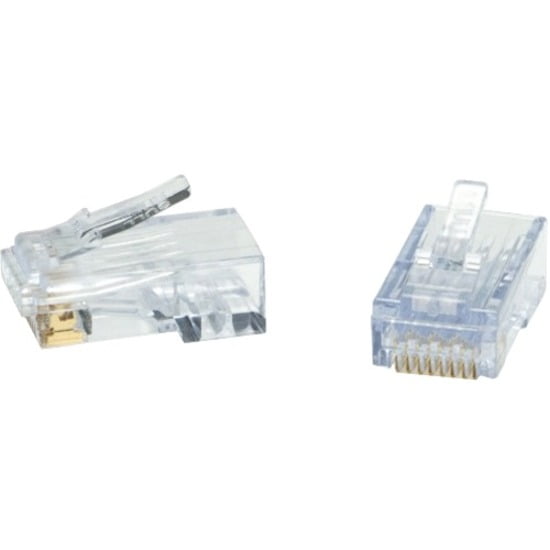 Platinum Tools - 202048J - Platinum Tools ezEX-RJ45 EX48 10G RJ45 Connectors for 0.043 to 0.048 Conductor Sizes - Jar of