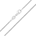 thumbnail image 1 of Platinum Women Rope Chain - 22 inch, 1 of 1