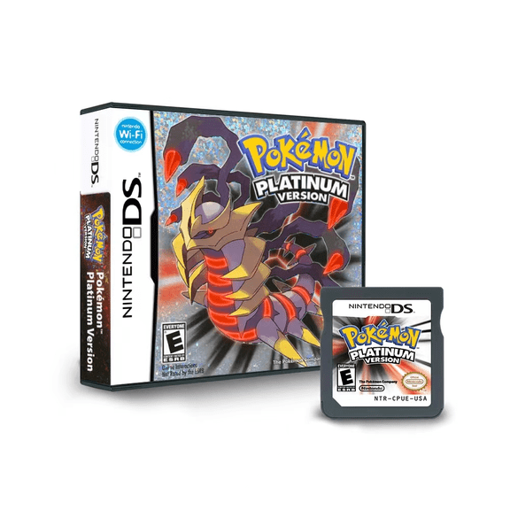 Platinum version of DS NDS game cassette (color box packaging US version)