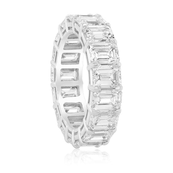 Diana M Platinum 6.00 Cts Diamond Eternity Ring , 19 stones