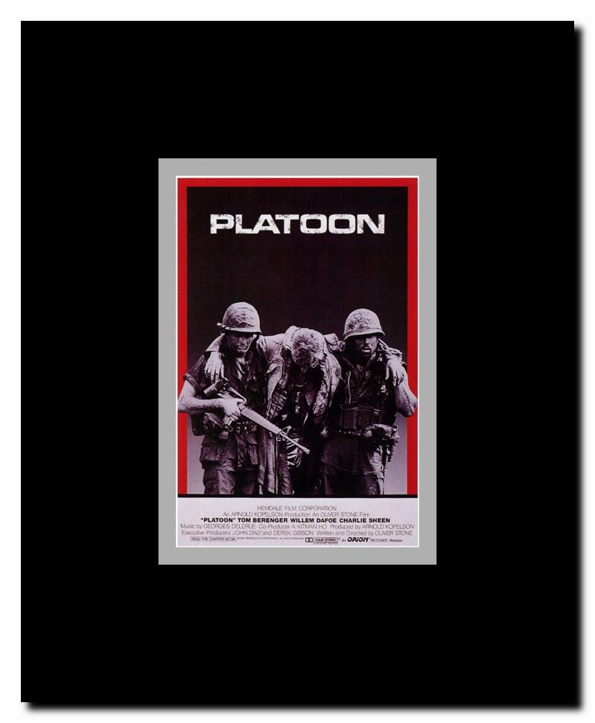 Platoon Framed Movie Poster