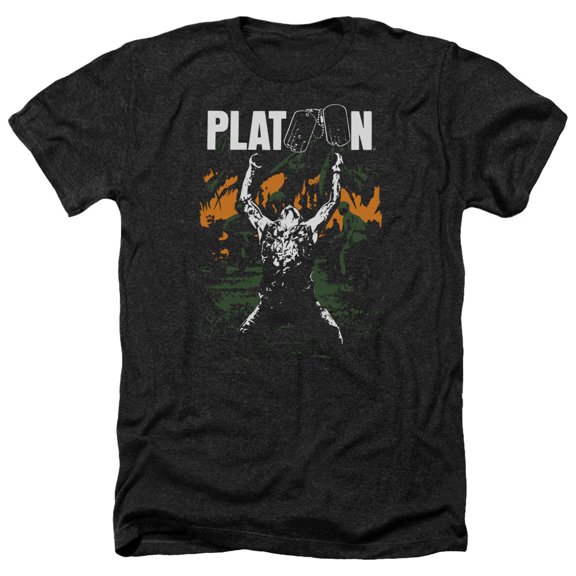 Platoon - Graphic - Heather Short Sleeve Shirt - XX-Large
