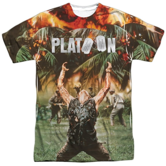 Platoon - Key Art - Short Sleeve Shirt - X-Large