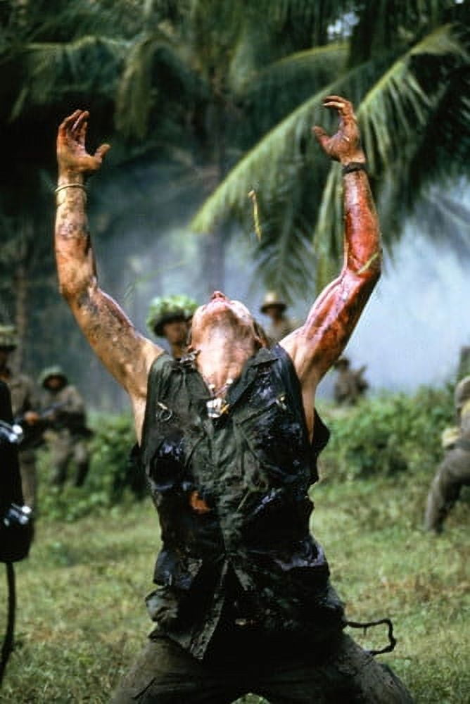 Platoon Willem Dafoe Classic Shot In Jungle 24x36 Togo Ubuy