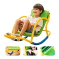 thumbnail image 1 of Platports Kid Rocking Lounge Chair - Powder-Coated Metal Rocking Chair - Yellow, 1 of 11