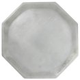 thumbnail image 1 of Platter with Marble Frame and Octagonal Shape, Large, White,Saltoro Sherpi, 1 of 5