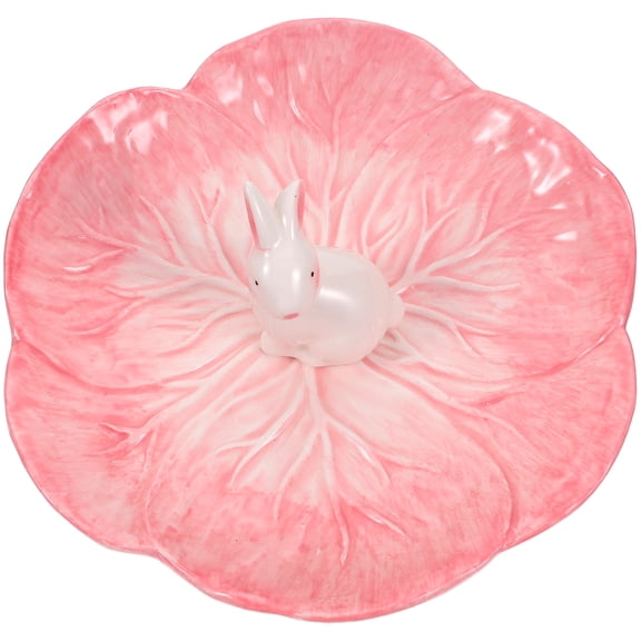 Toddler Dinner Plate 19x19x7.5cm - Food Platter for Kids Mealtime