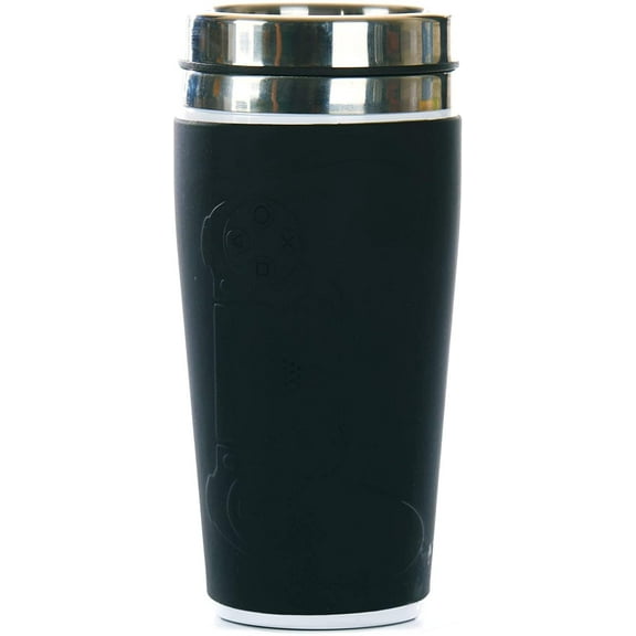 PlatyStation Controller 14oz Thermal Travel Mug w/ Gadget Decals