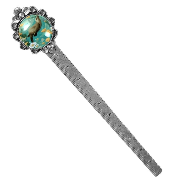 Platypus Book Lovers' Vintage Silver Lace-Edged Bookmark: a Stylish Reading Accessory