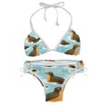 thumbnail image 1 of Platypus Detachable Sponge Bikini Set with Adjustable Strap, Two-Pack - Ideal for Beach and Pool Parties!, 1 of 6