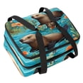 thumbnail image 1 of Platypus Double Layered Insulated Refrigerated Lunch Bag with Two Compartments, Large Capacity, Hand Carry - 7.1x11.4x16.1 Inches, 1 of 6