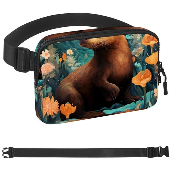 Platypus Duckbill Crossbody Fanny Pack, Gifts for Enjoy Sports Festival Workout Traveling Running Casual Hands-Free Wallets Waist Pack Phone Bag