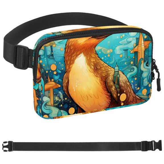 Platypus Duckbill Running Belt Fanny Packs for Women & Men, Waist Pack Runners Bag Money Belt Phone Holder for Running Sports Hiking Traveling